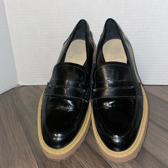 Vince Camuto black women’s loafers size 10 - Picture 3 of 6